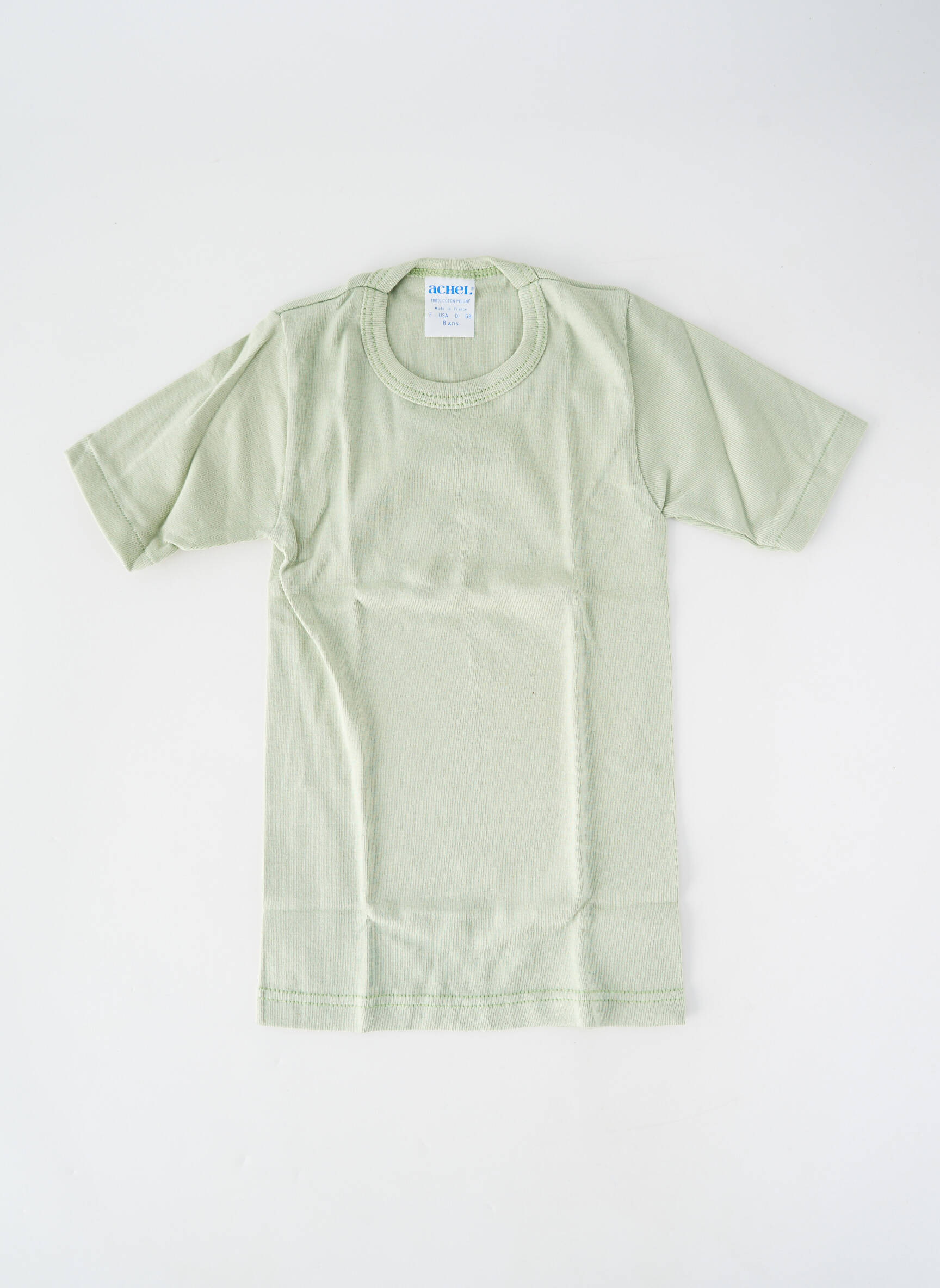 T-shirt stretch manches courtes vert ACHEL garçon