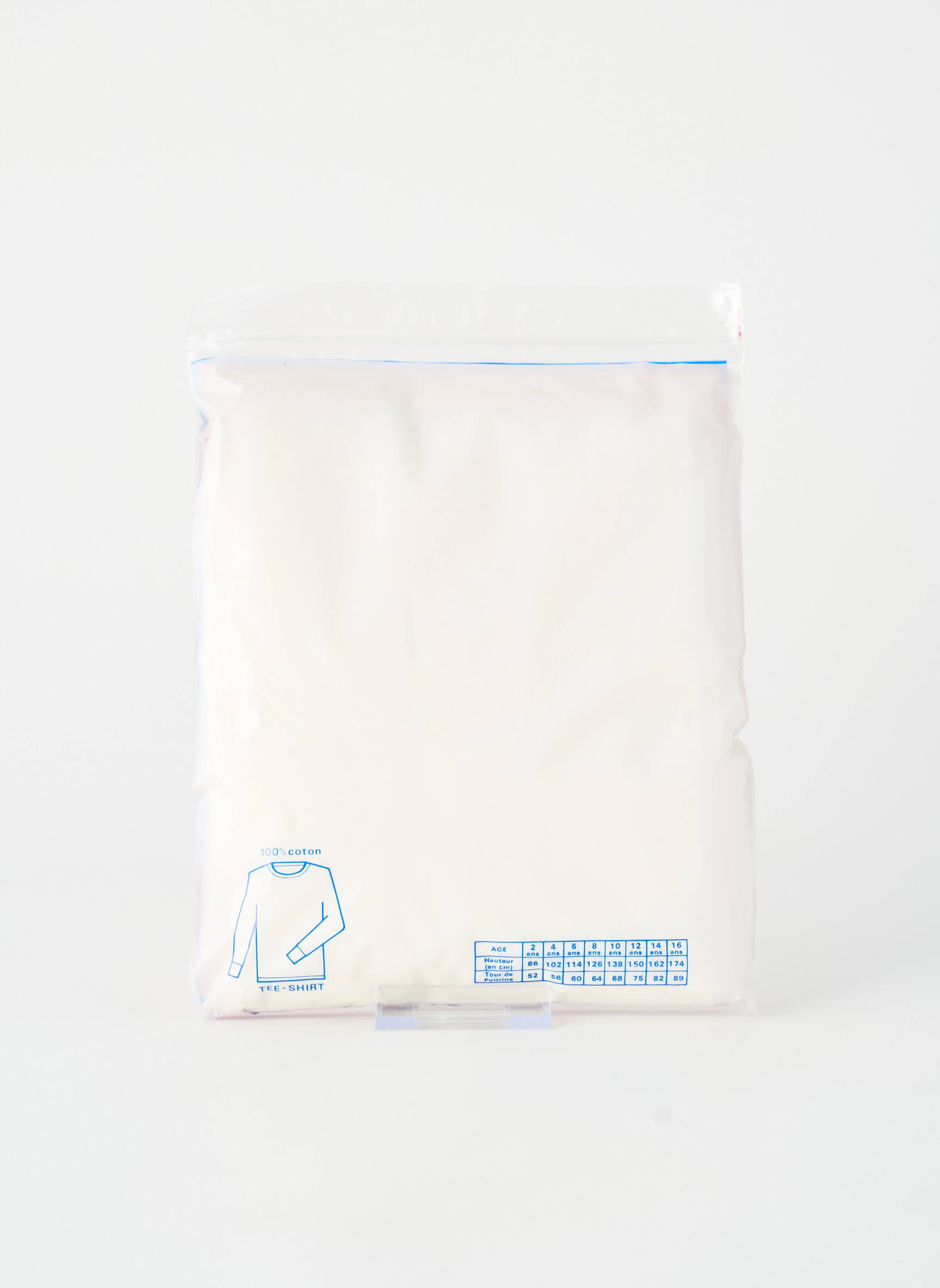 T-shirt manches longues manches longues blanc PETIT BATEAU garçon