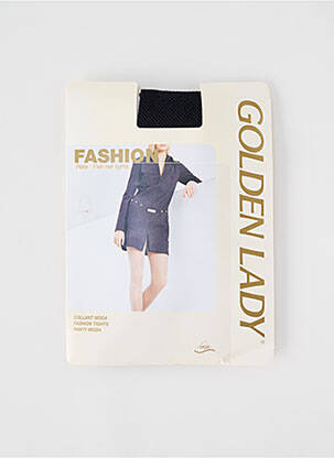 Collants stretch noir GOLDEN LADY femme