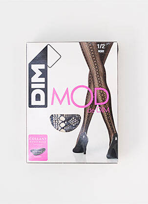 Collants stretch noir DIM femme