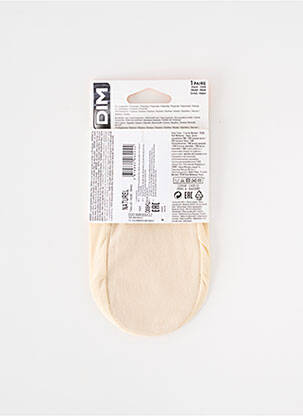 Chaussettes stretch beige DIM femme