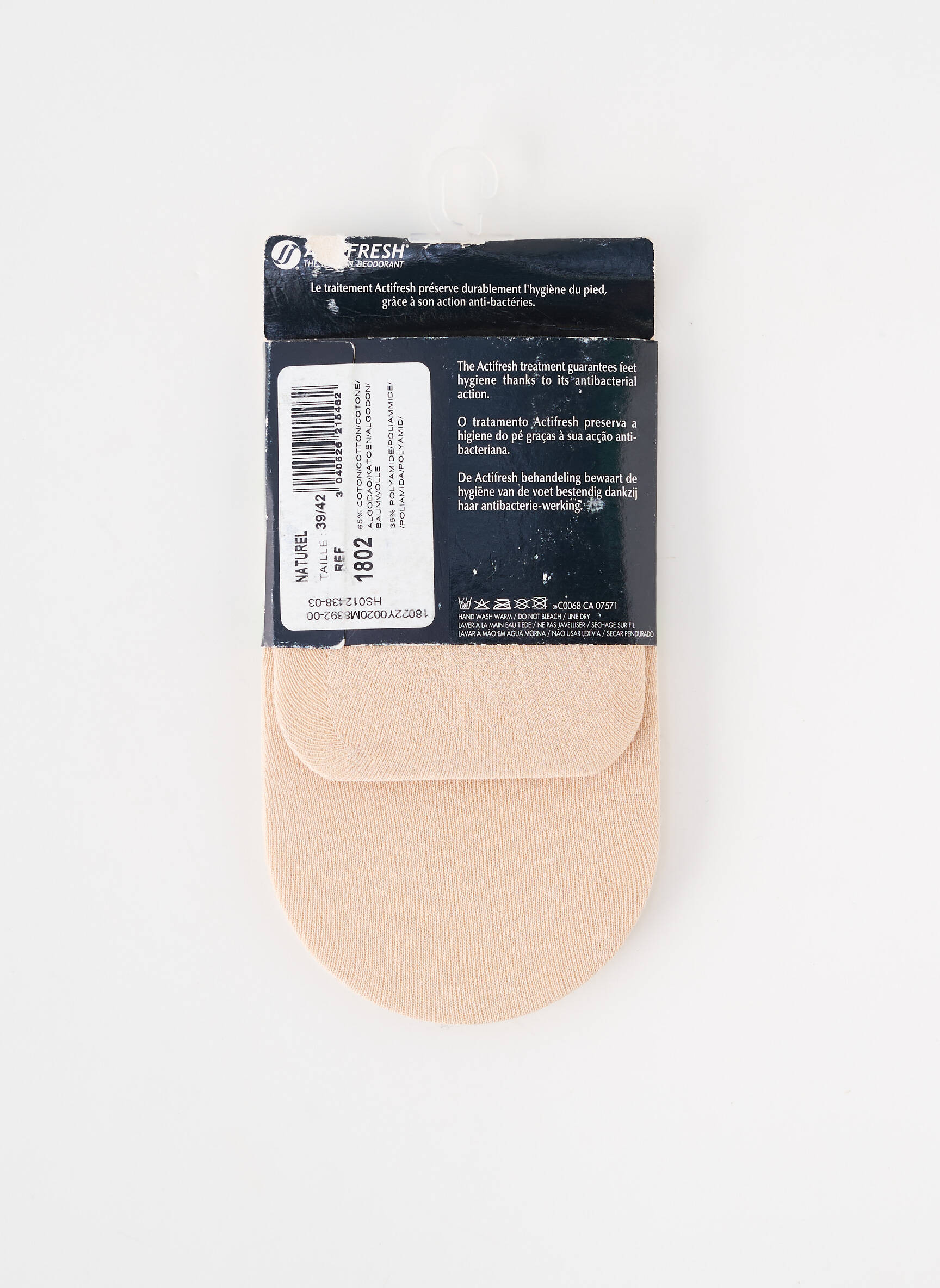 Chaussettes stretch beige DIM femme