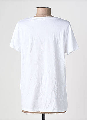 T-shirt sérigraphie floquée manches courtes blanc LEVI'S femme