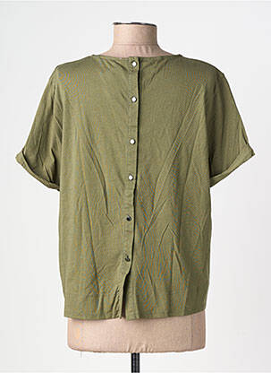 T-shirt coupe droite manches courtes vert PEPE JEANS femme