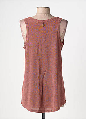 Top stretch sans manche rose PAKO LITTO femme
