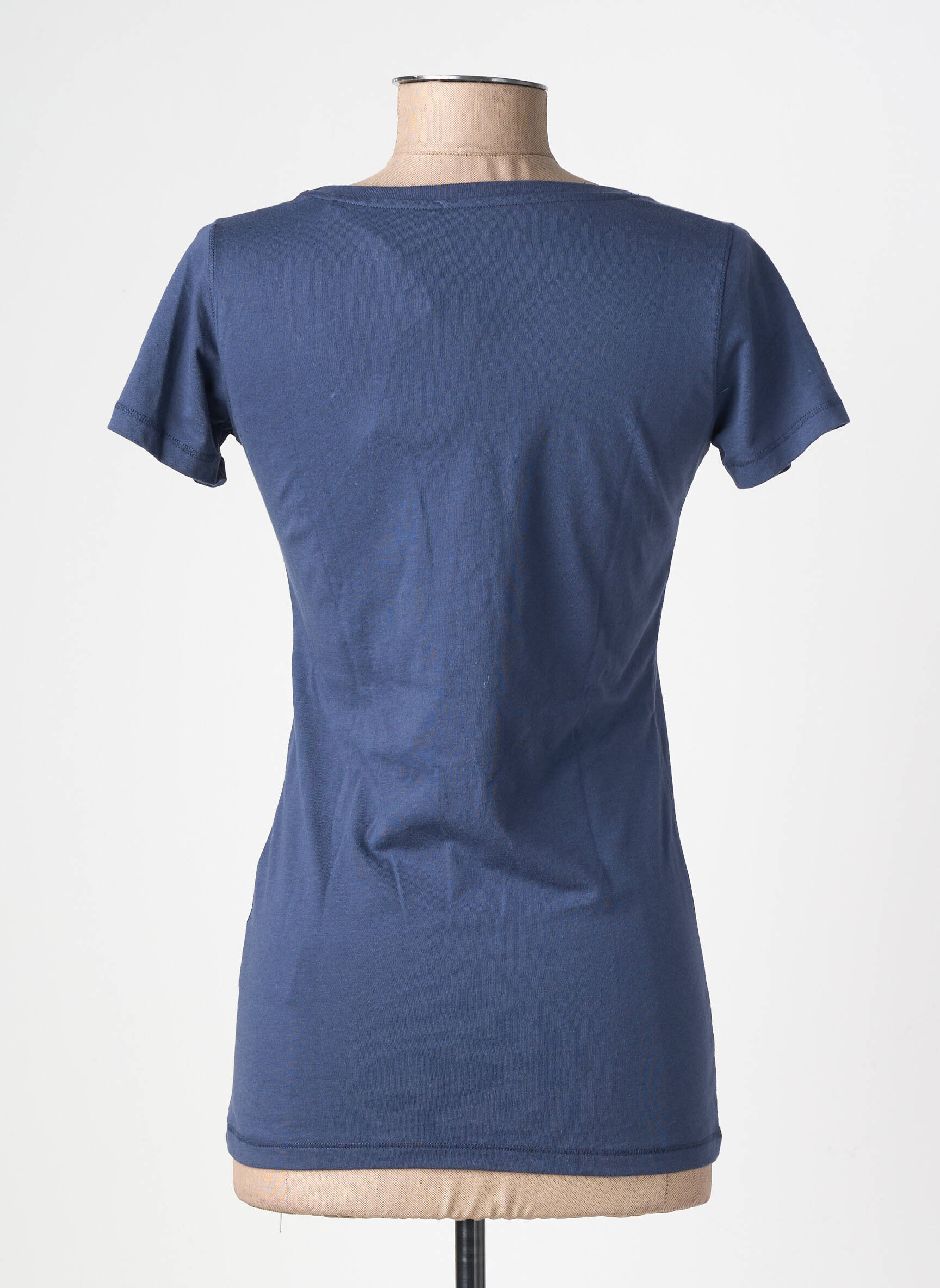 T-shirt imprimé fantaisie manches courtes bleu PEPE JEANS femme