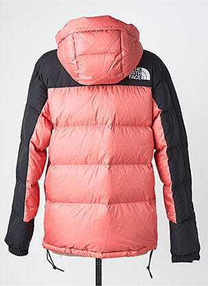 Doudoune manches longues a capuche rose THE NORTH FACE femme