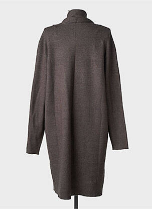 Gilet manches longues col v gris LPB LES PETITES BOMBES  femme