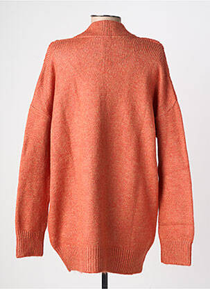Gilet manches longues fermeture boutonnée sur le devant orange ESPRIT DE LA MER femme