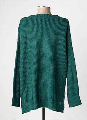 Gilet manches longues fermeture boutonnée sur le devant vert LES TROPEZIENNES PAR M.BELARBI femme