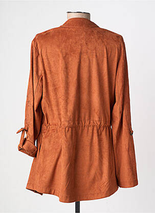 Veste casual coupe cintrée marron DESIGUAL femme