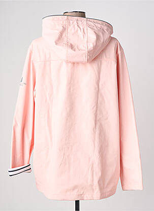 Imperméable poches a capuche rose ESPRIT DE LA MER femme