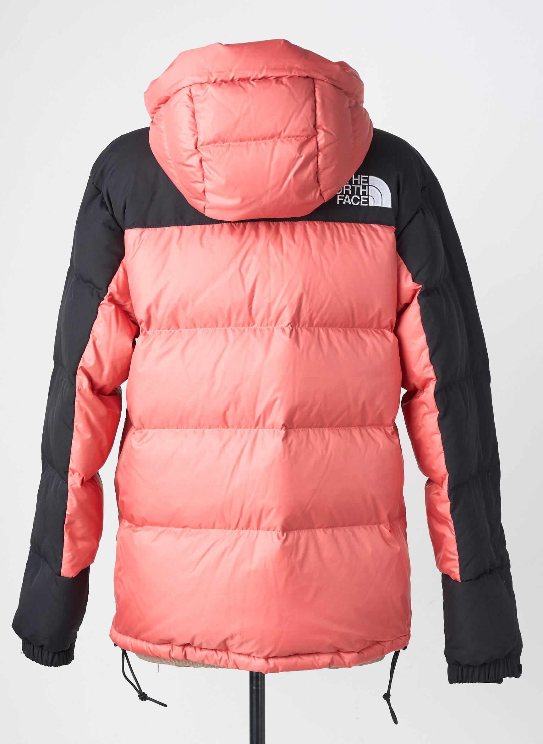 Doudoune manches longues a capuche rose THE NORTH FACE femme