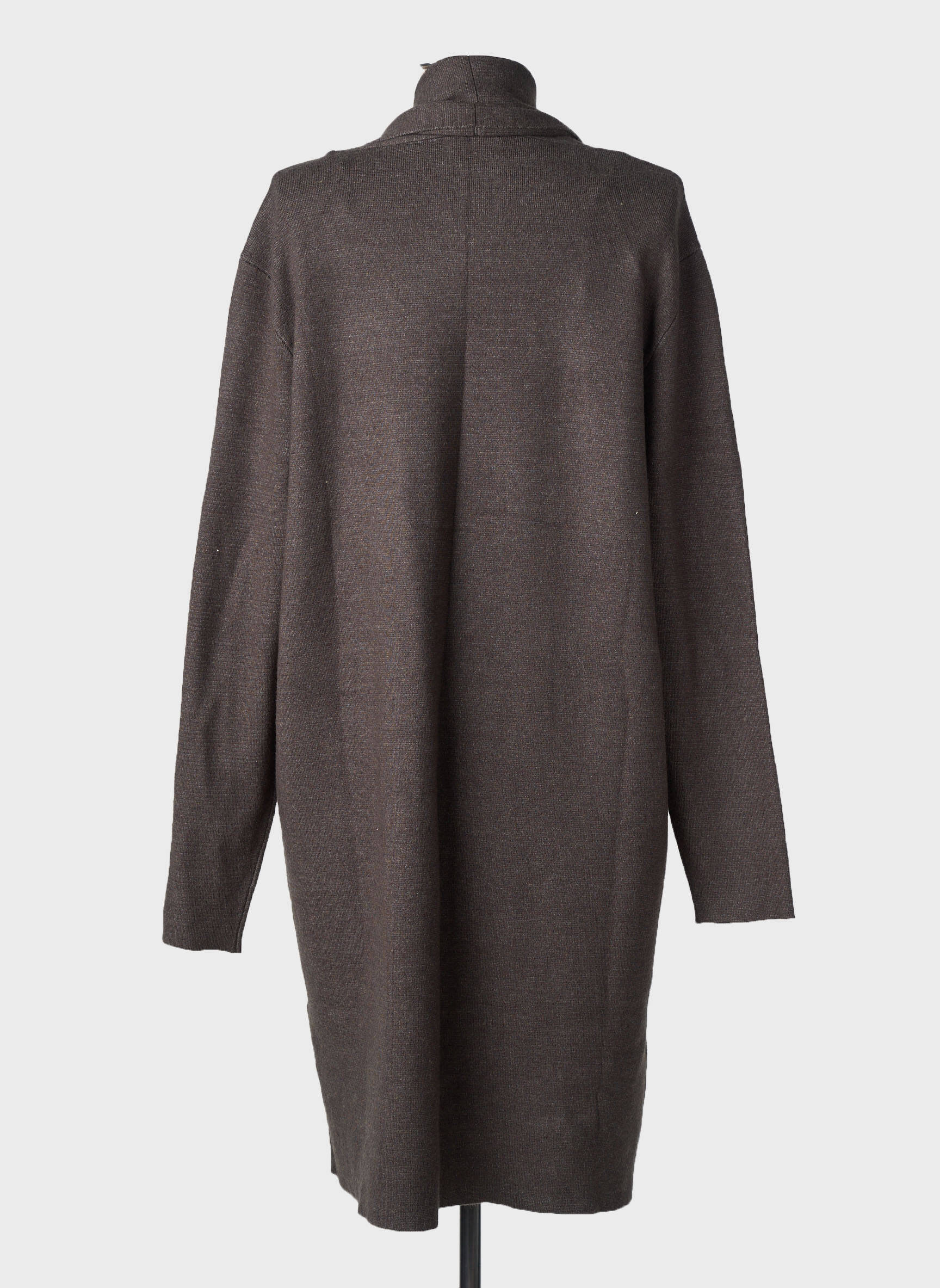 Gilet manches longues col v gris LPB LES PETITES BOMBES  femme