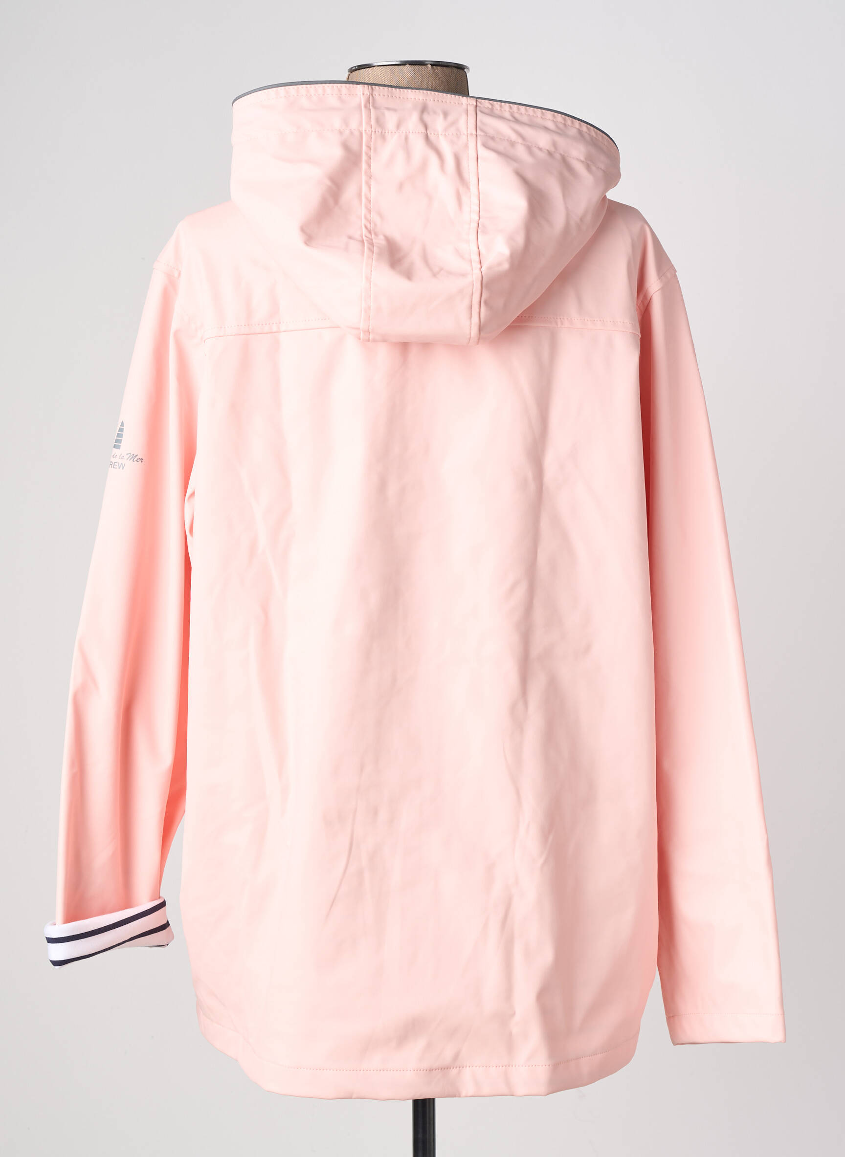 Imperméable poches a capuche rose ESPRIT DE LA MER femme