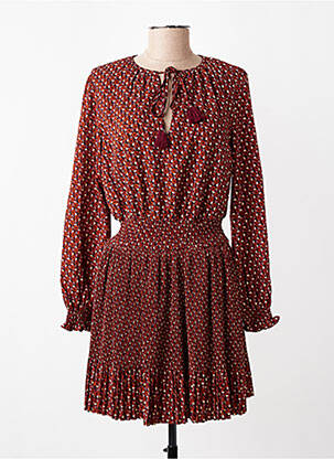 Robe courte manches longues manches longues violet PEPE JEANS femme