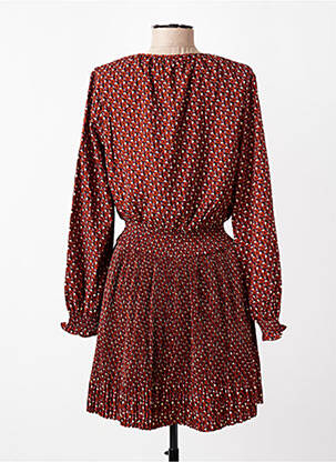Robe courte manches longues manches longues violet PEPE JEANS femme