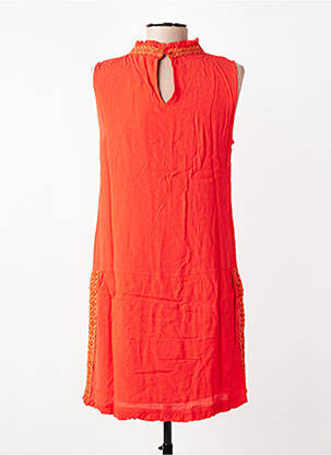 Robe courte sans manche sans manche rouge GRACE & MILA femme