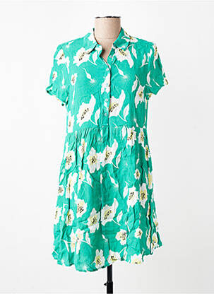 Robe courte manches courtes manches courtes vert LPB LES PETITES BOMBES  femme