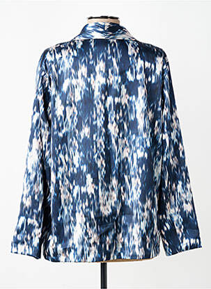 Veste casual col tailleur bleu MOLLY BRACKEN femme