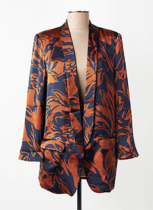 Veste casual coupe droite marron LPB LES PETITES BOMBES  femme