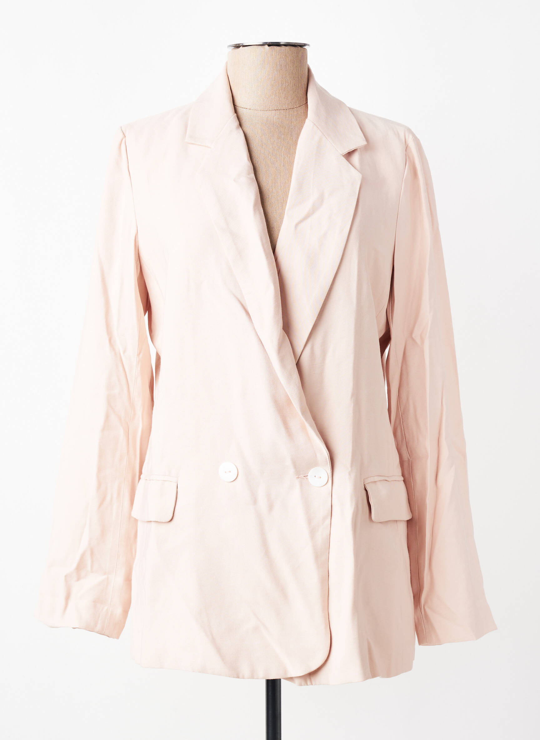 Blazer coupe cintrée rose GRACE & MILA femme