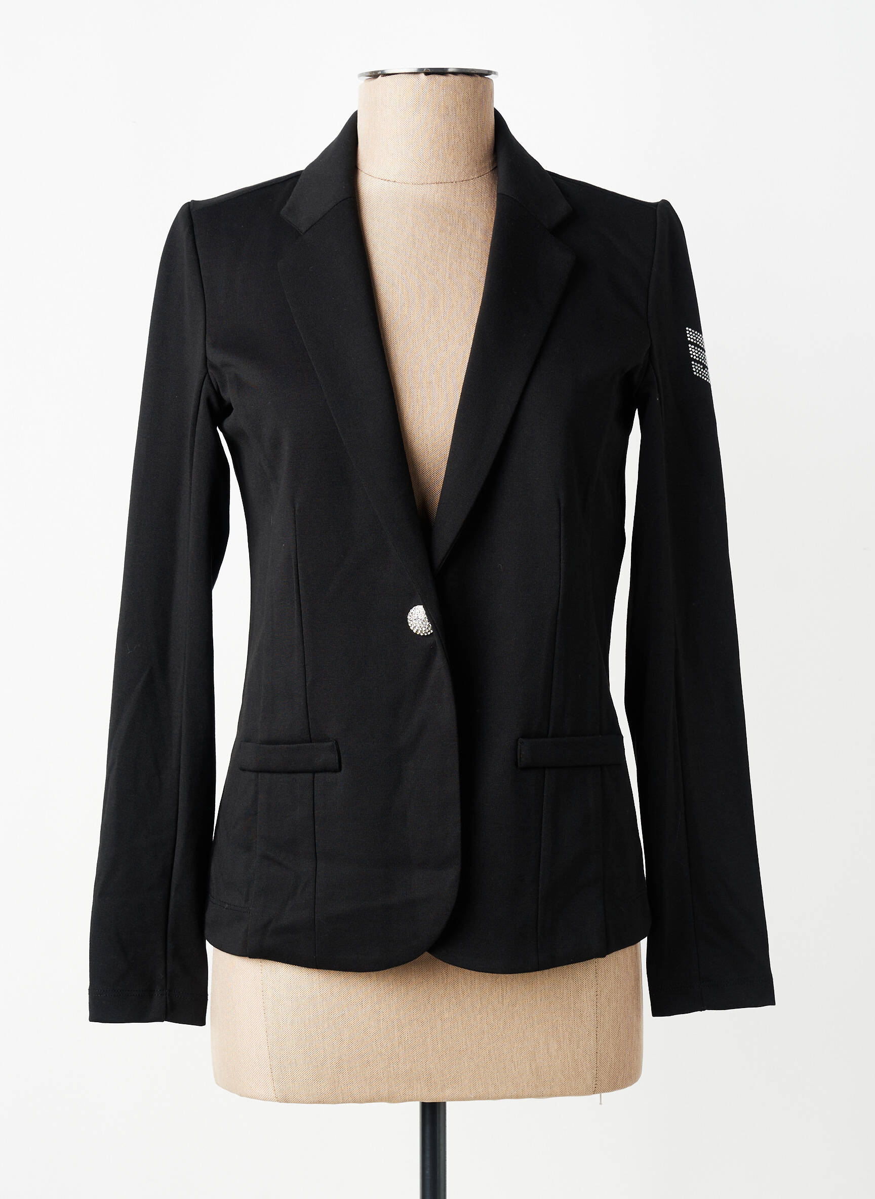 Blazer coupe cintrée noir LPB LES PETITES BOMBES  femme