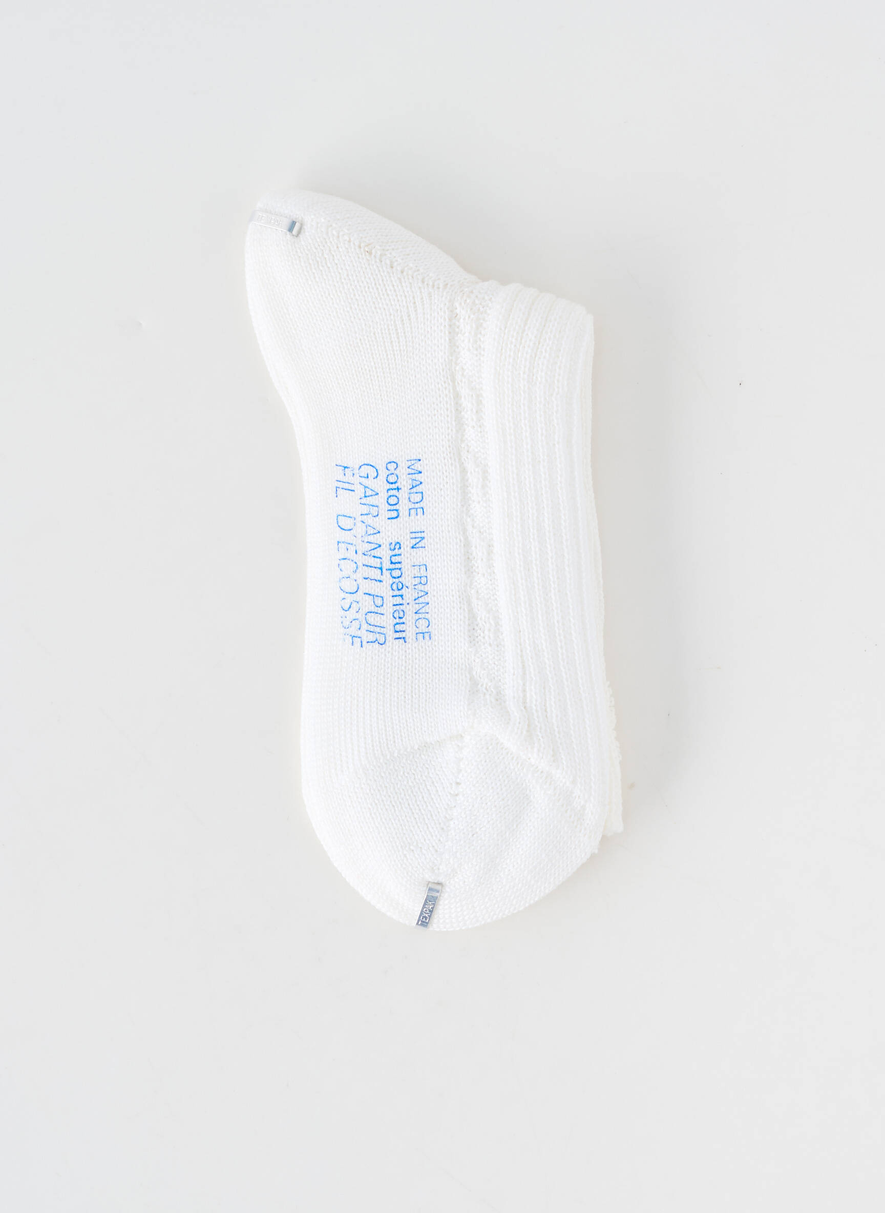 Chaussettes stretch blanc PERRIN garçon