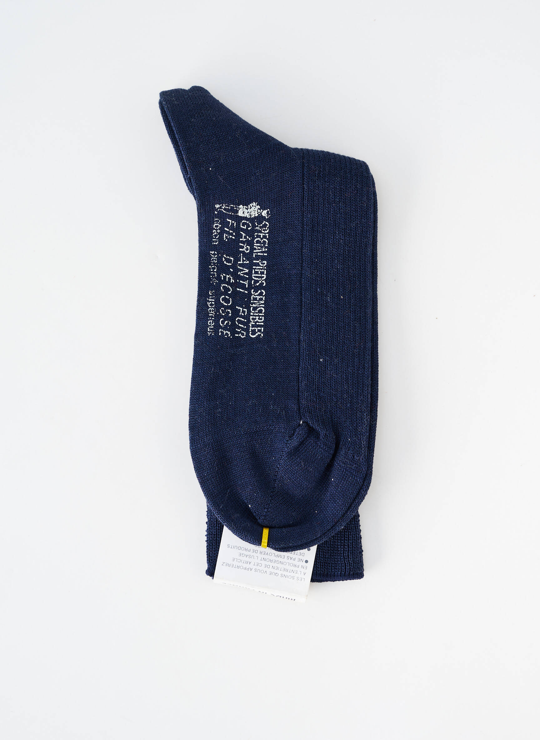 Chaussettes stretch bleu PERRIN homme