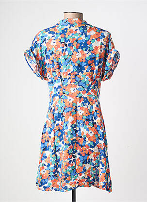 Robe courte manches courtes manches courtes bleu MOLLY BRACKEN femme