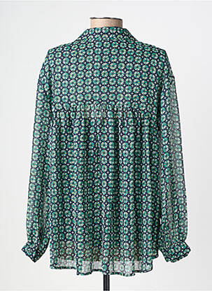 Chemisier imprimé fleurs manches longues vert PEPE JEANS femme