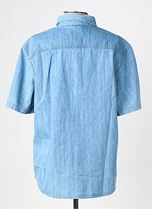 Chemisier coupe droite manches courtes bleu LEVI'S femme