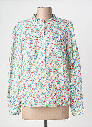 Chemisier imprimé fleurs manches longues vert PEPE JEANS femme