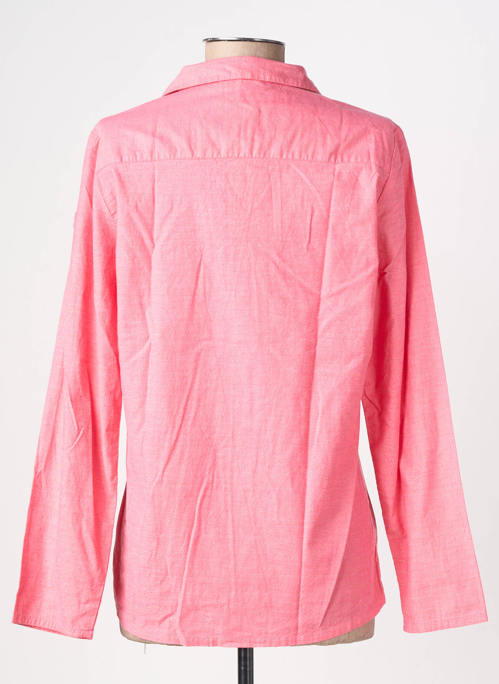 Blouse manches longues manches longues rose TBS femme