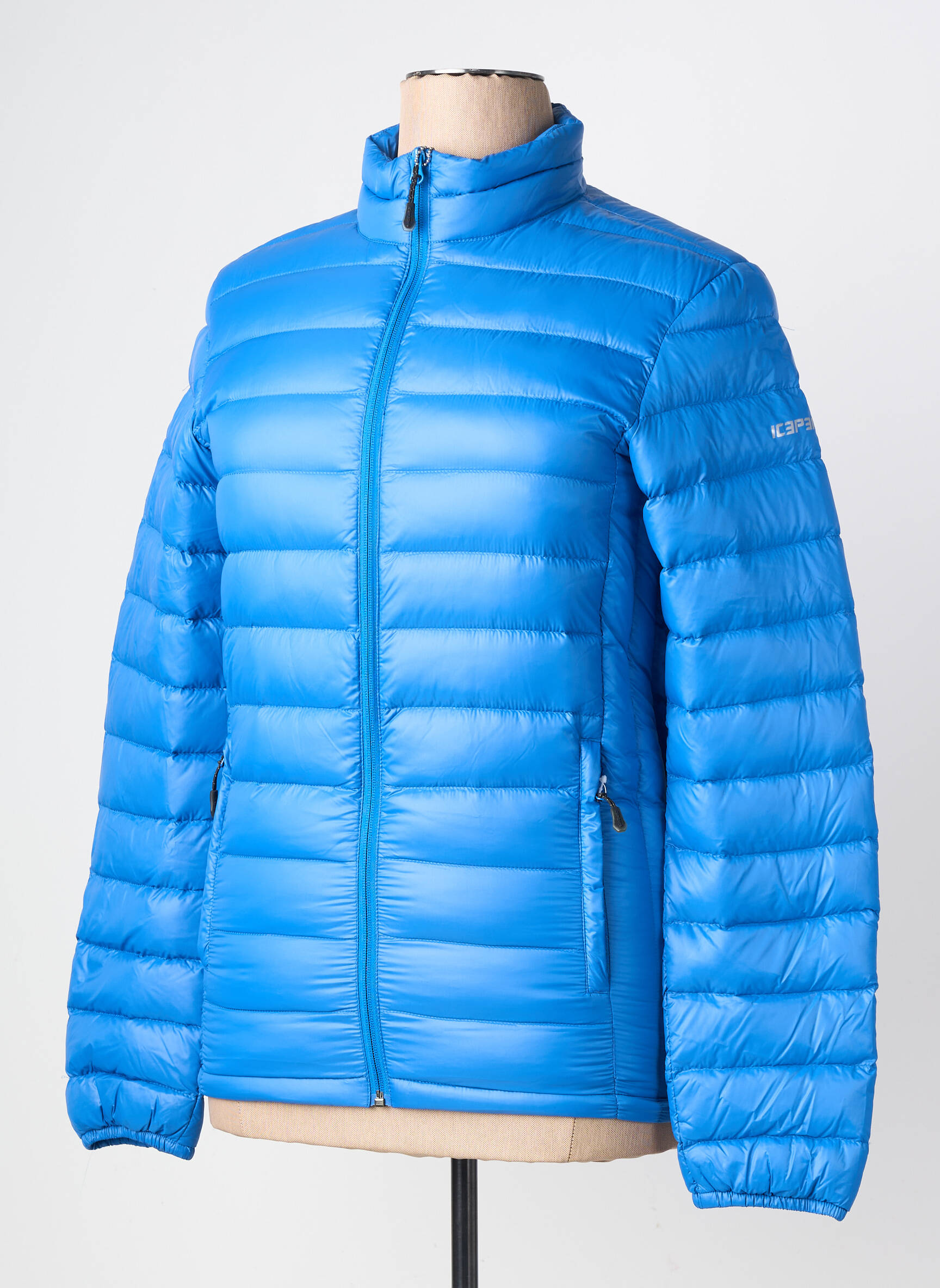 Doudoune manches longues sans capuche bleu ICEPEAK homme