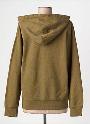Sweat-shirt à capuche stretch manches longues vert LEVI'S femme