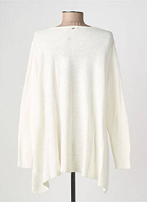 Pull col v manches longues beige RUE MAZARINE femme