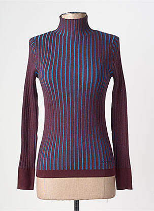 Pull manches longues manches longues rouge DESIGUAL femme