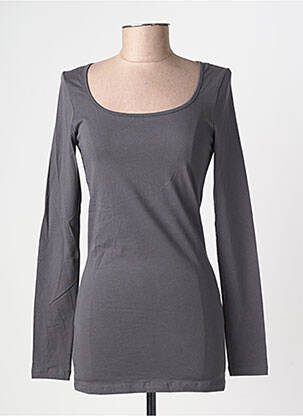 T-shirt manches longues manches longues gris VERO MODA femme