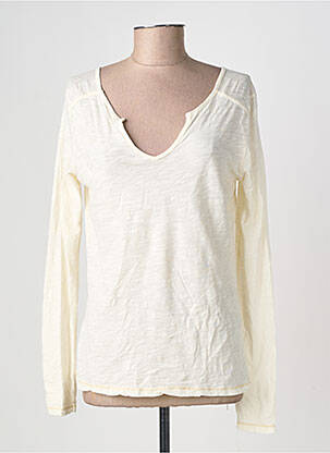 T-shirt manches longues manches longues jaune PAKO LITTO femme