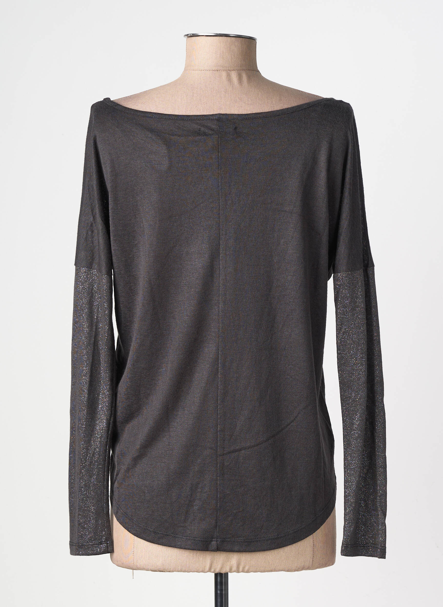 T-shirt manches longues manches longues gris LPB LES PETITES BOMBES  femme