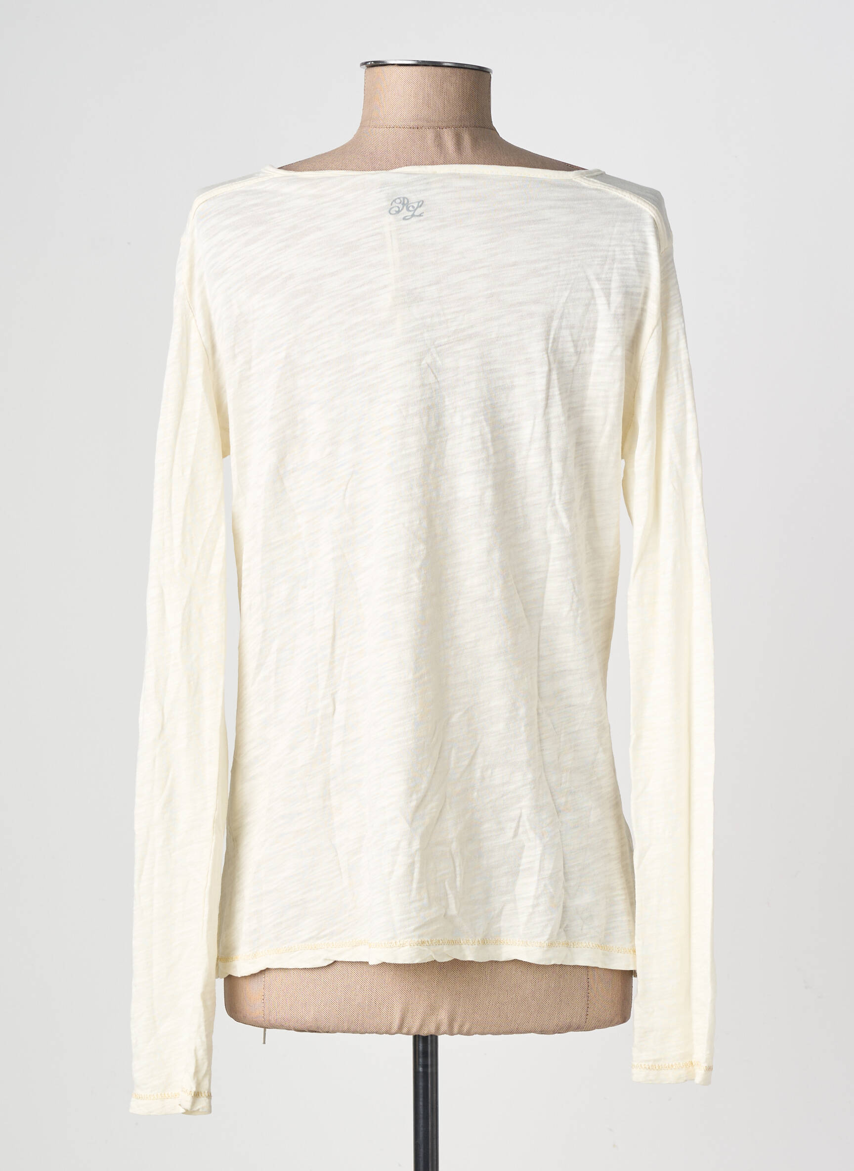 T-shirt manches longues manches longues jaune PAKO LITTO femme