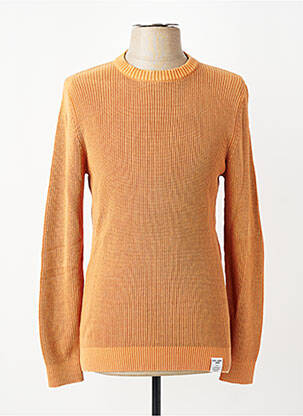 Pull col rond manches longues jaune PEPE JEANS homme