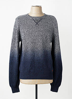 Pull coupe droite manches longues bleu PEPE JEANS femme