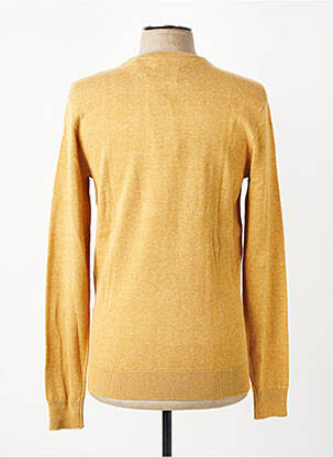 Pull col rond manches longues jaune PETROL INDUSTRIES homme