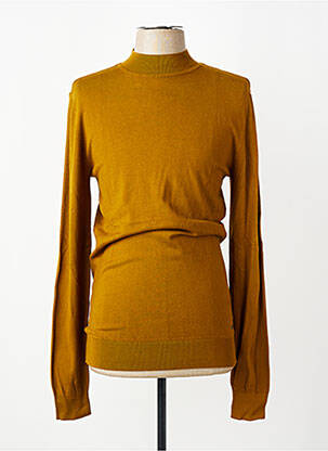 Pull manches longues manches longues jaune PETROL INDUSTRIES homme