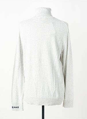 Pull col roulé coupe cintrée manches longues gris PEPE JEANS homme