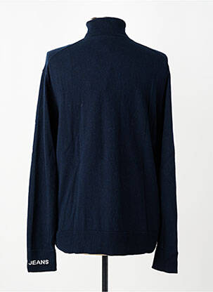 Pull col roulé coupe cintrée manches longues bleu PEPE JEANS homme