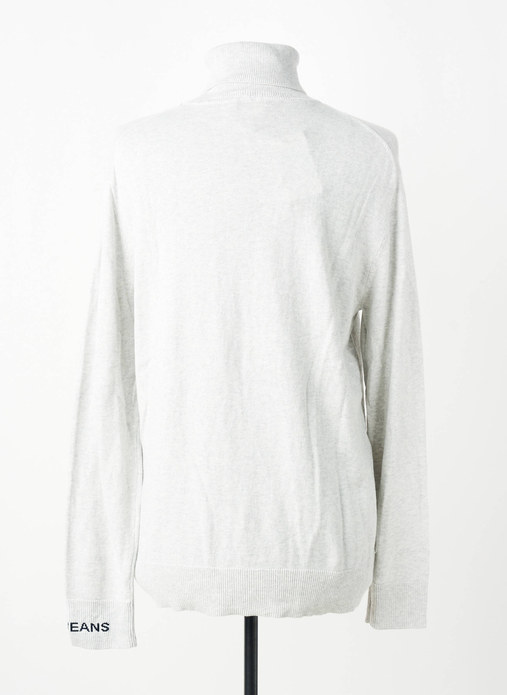 Pull col roulé coupe cintrée manches longues gris PEPE JEANS homme