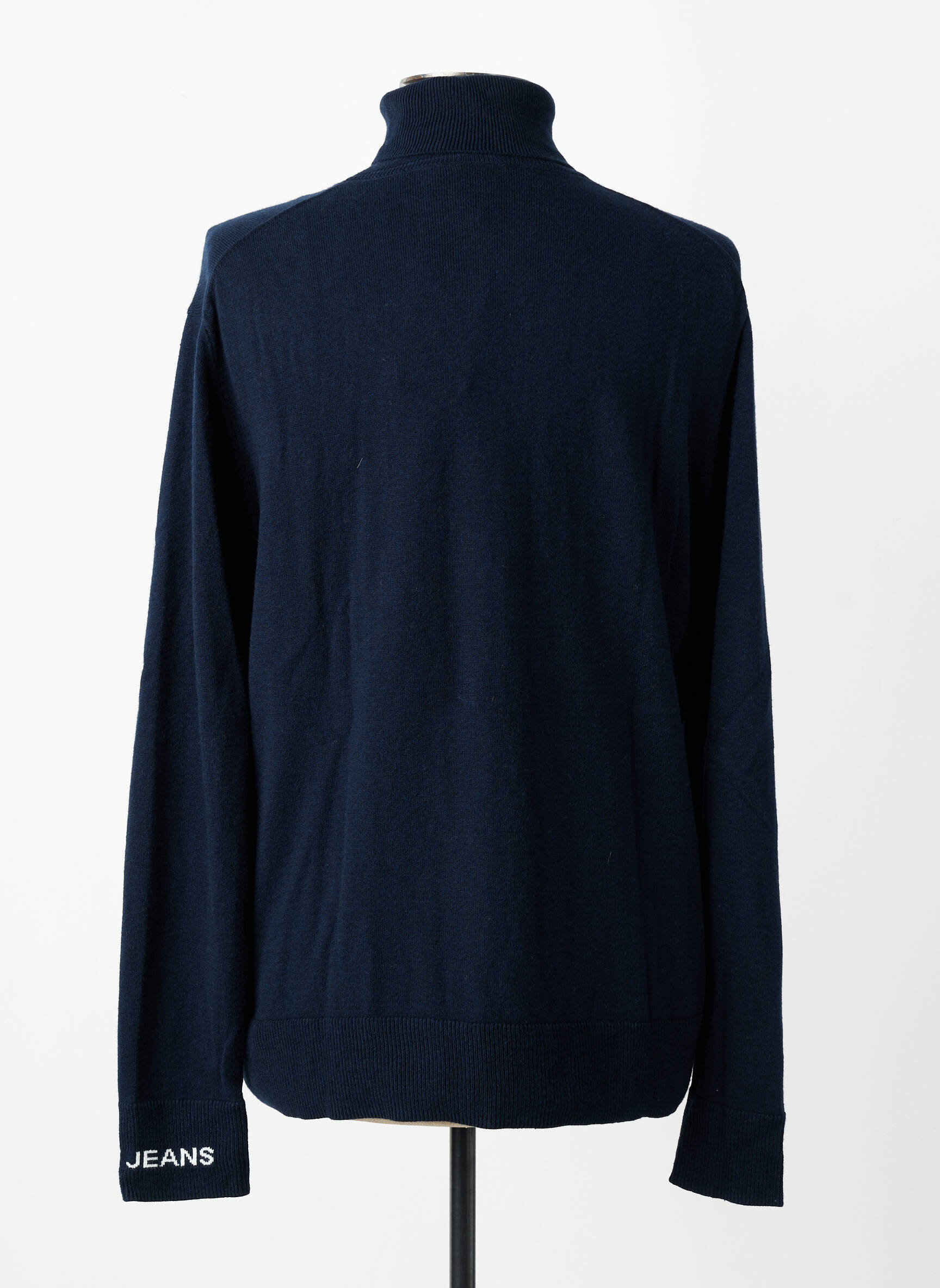 Pull col roulé coupe cintrée manches longues bleu PEPE JEANS homme